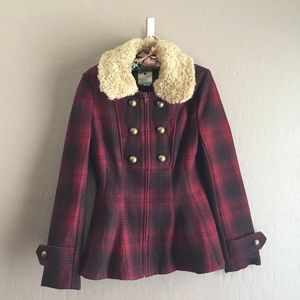 Elevenses Wanigan Peplum Jacket sz 6